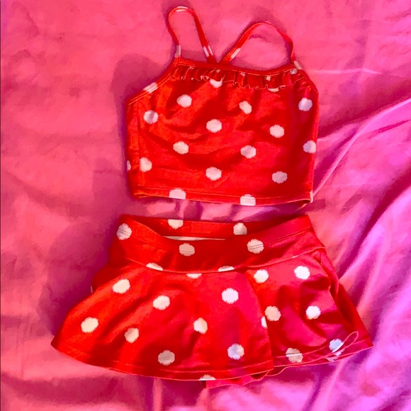 Hanna Anderson girls swimsuit sz 110 sz 5 - Picture 1 of 2